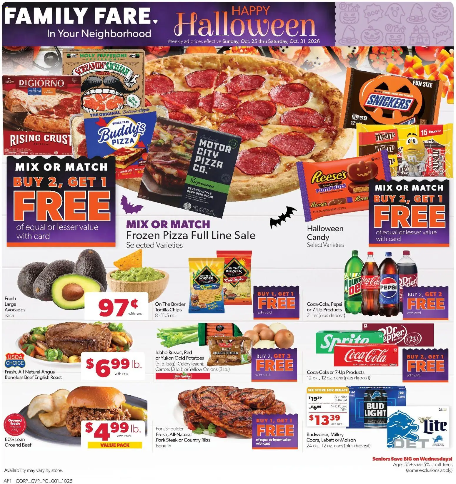 Ad Preview of Family Fare Family Fare Weekly Ad from 10/25/2026