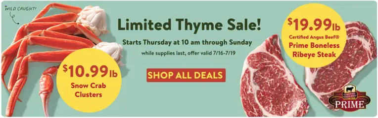 Ad Preview of Fresh Thyme Fresh Thyme Weekly Ad from 07/15/2026