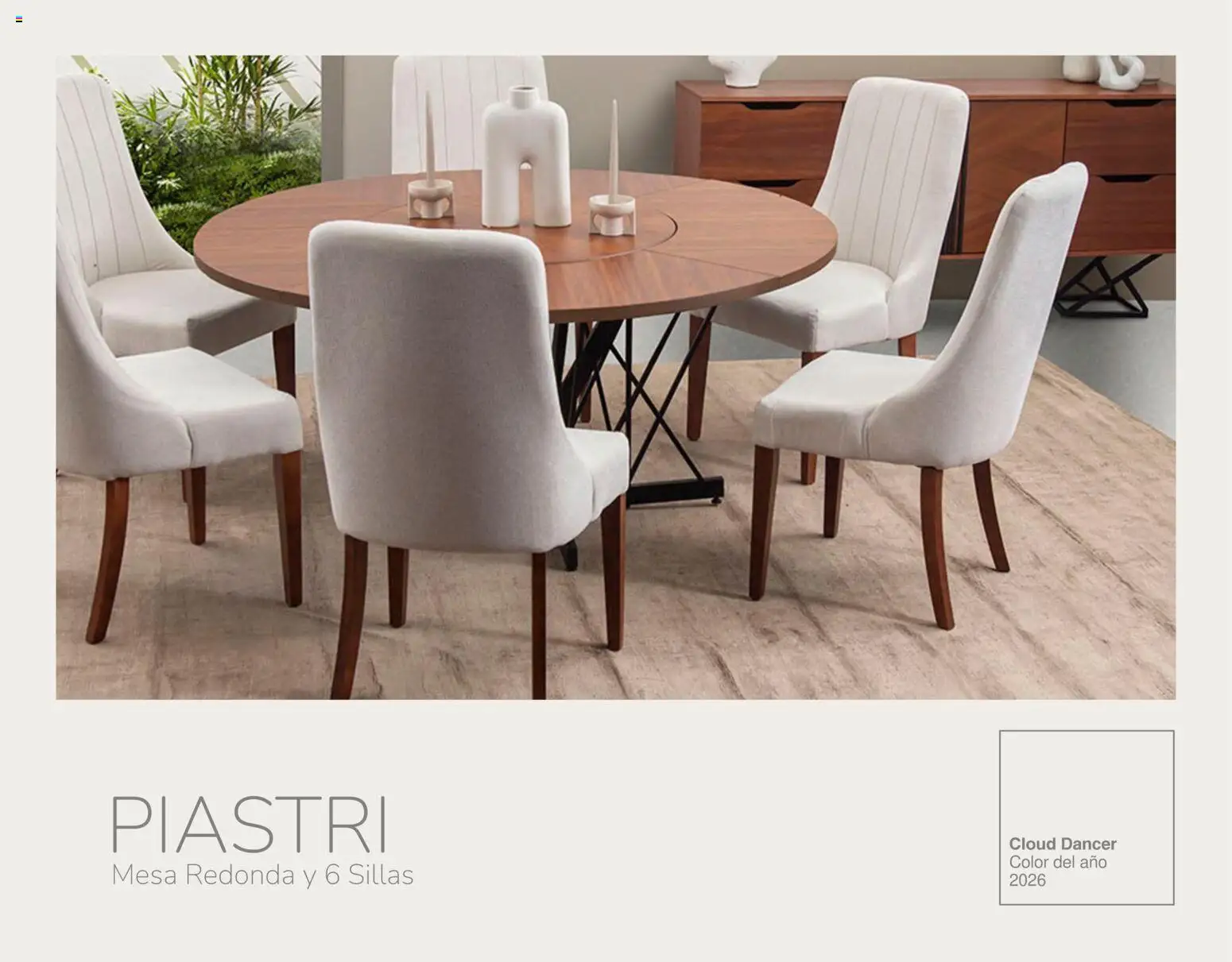 Vista previa las ofertas de la tienda Muebles Dico - Catálogo Cloud Dancer Color del año 2026 desde el 30/01/2026 