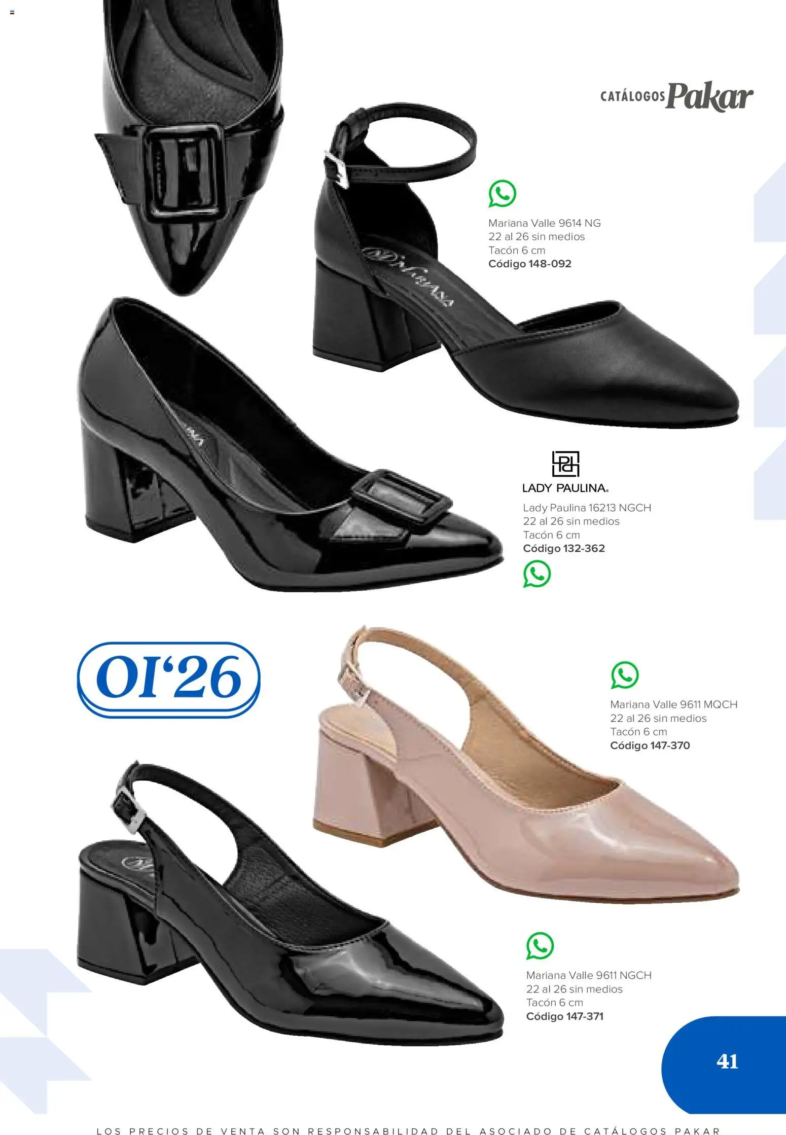 Vista previa las ofertas de la tienda SC Pakar - SC Pakar catálogo Mujer desde el 31/07/2026 