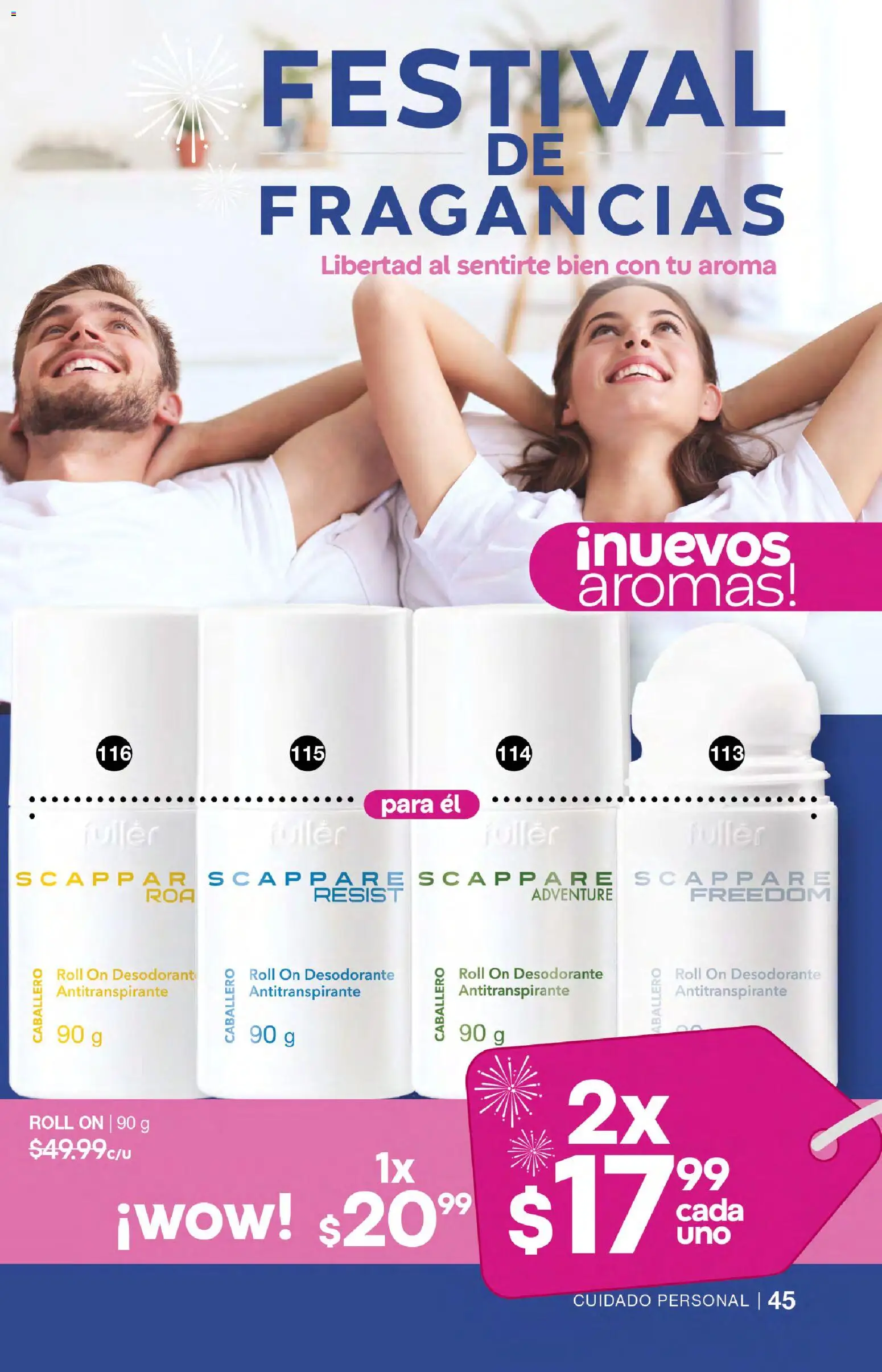 Vista previa las ofertas de la tienda Fuller - Campaña 23 2026 desde el 18/02/2026 - Desodorante, Antitranspirante