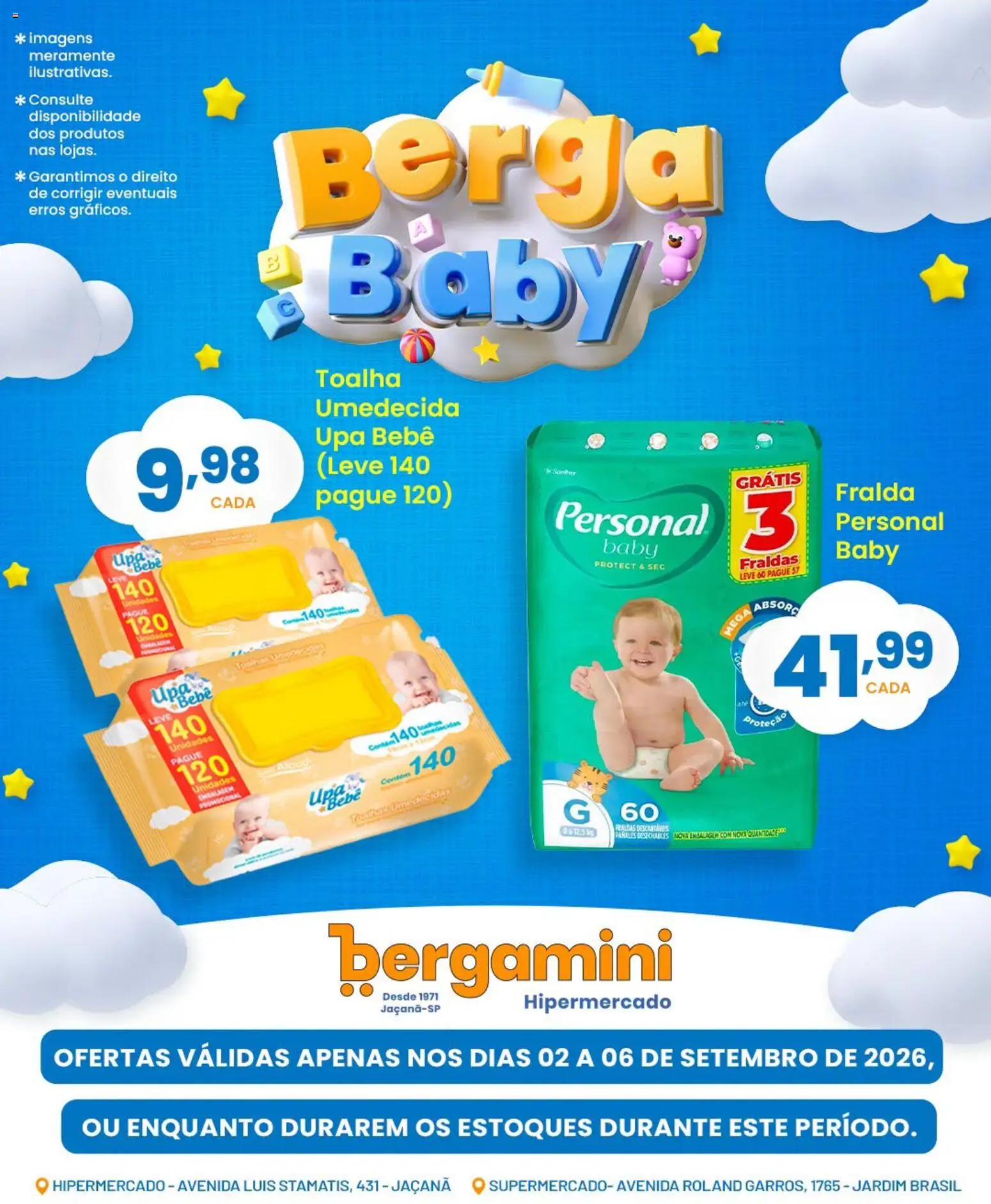 Ofertas Supermercado Bergamini ofertas Berga Baby até 06/09/2026. - Página 2