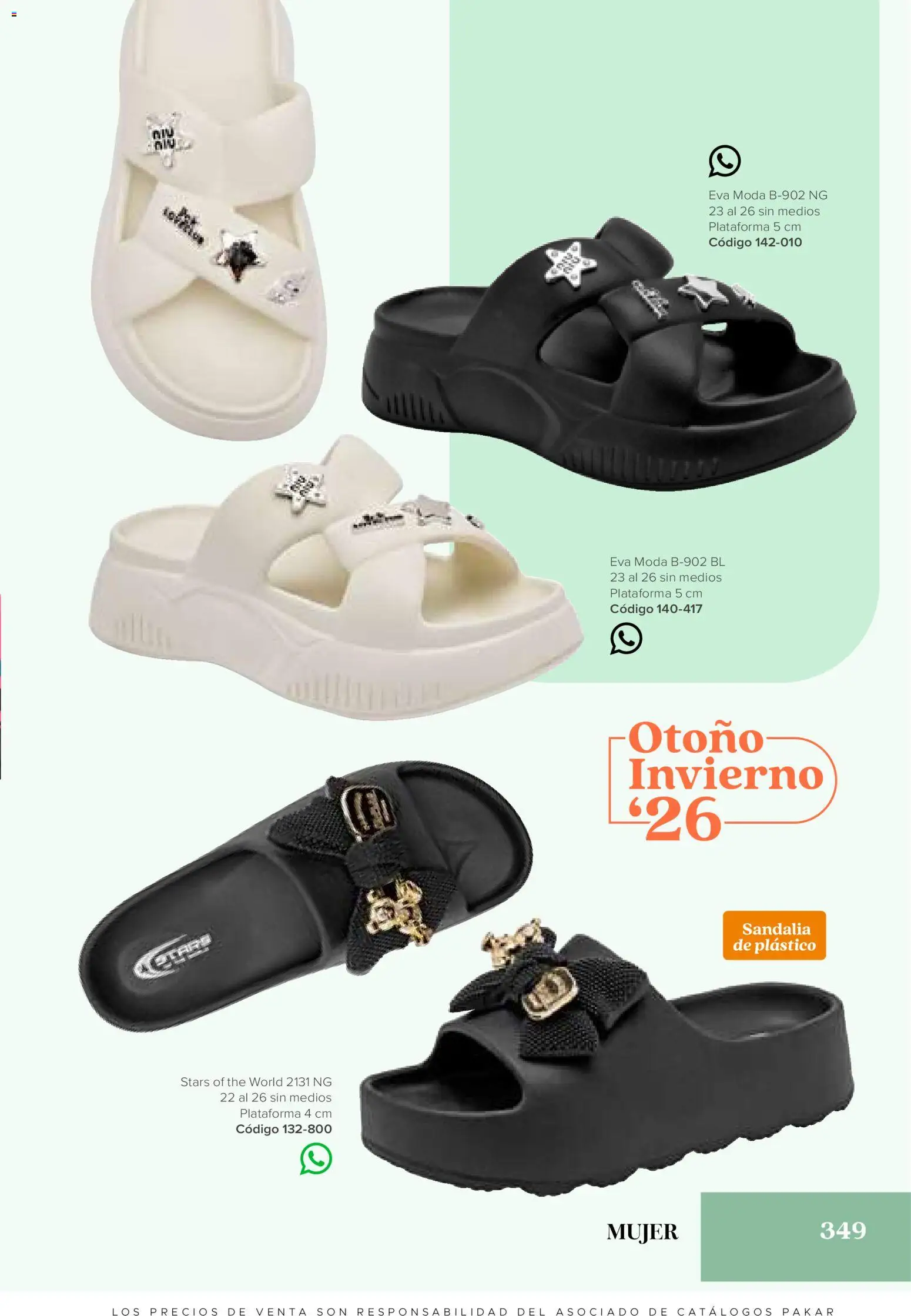 Vista previa las ofertas de la tienda SC Pakar - SC Pakar catálogo Mujer desde el 31/07/2026 