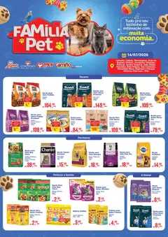 Pré-Visualização do folheto "Mateus ofertas Familia Pet" da loja Mateus válido a partir de 14/07/2026