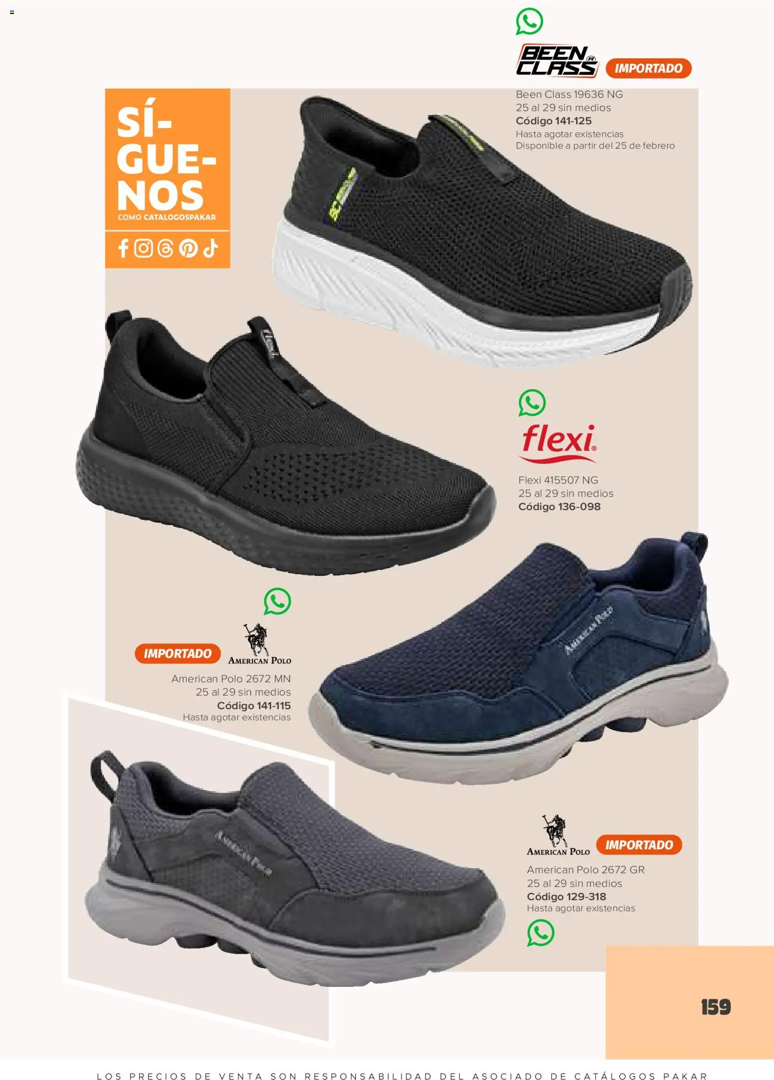 Vista previa las ofertas de la tienda SC Pakar - Catálogo Hombre desde el 30/01/2026 