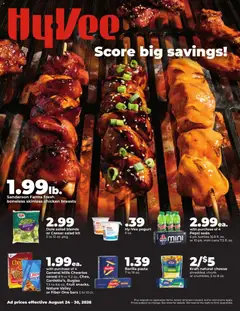 Ad Preview of HyVee HyVee Weekly Ad from 08/24/2026