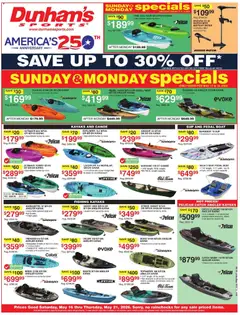 Ad Preview of Dunham's Sports Dunham's Sports Weekly Ad from 05/16/2026