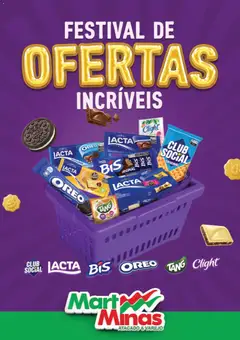 Pré-Visualização do folheto "Mart Minas ofertas Incríveis" da loja Mart Minas válido a partir de 30/07/2026
