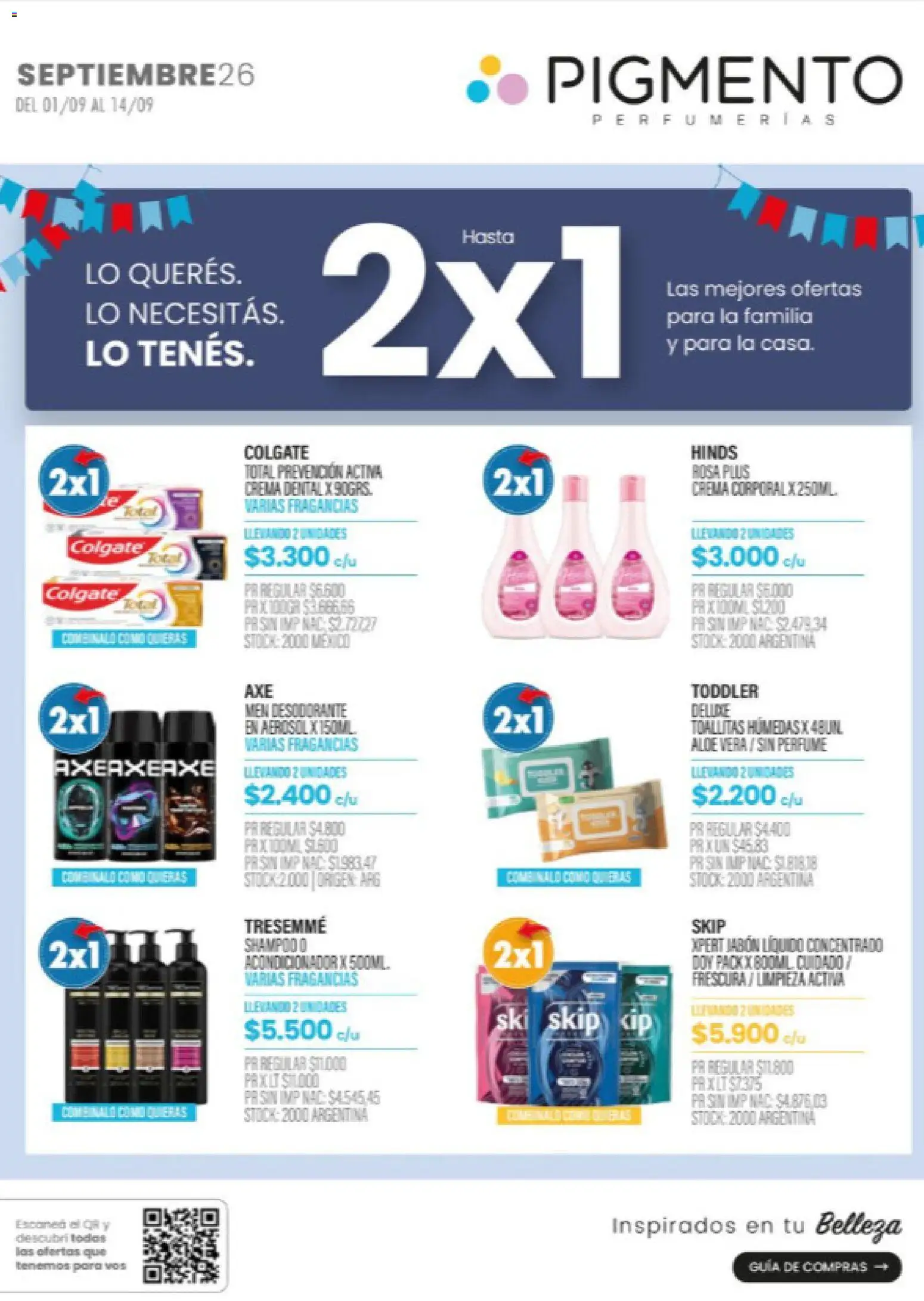Vista previa del folleto de la tienda Pigmento válido desde el 01/09/2026 