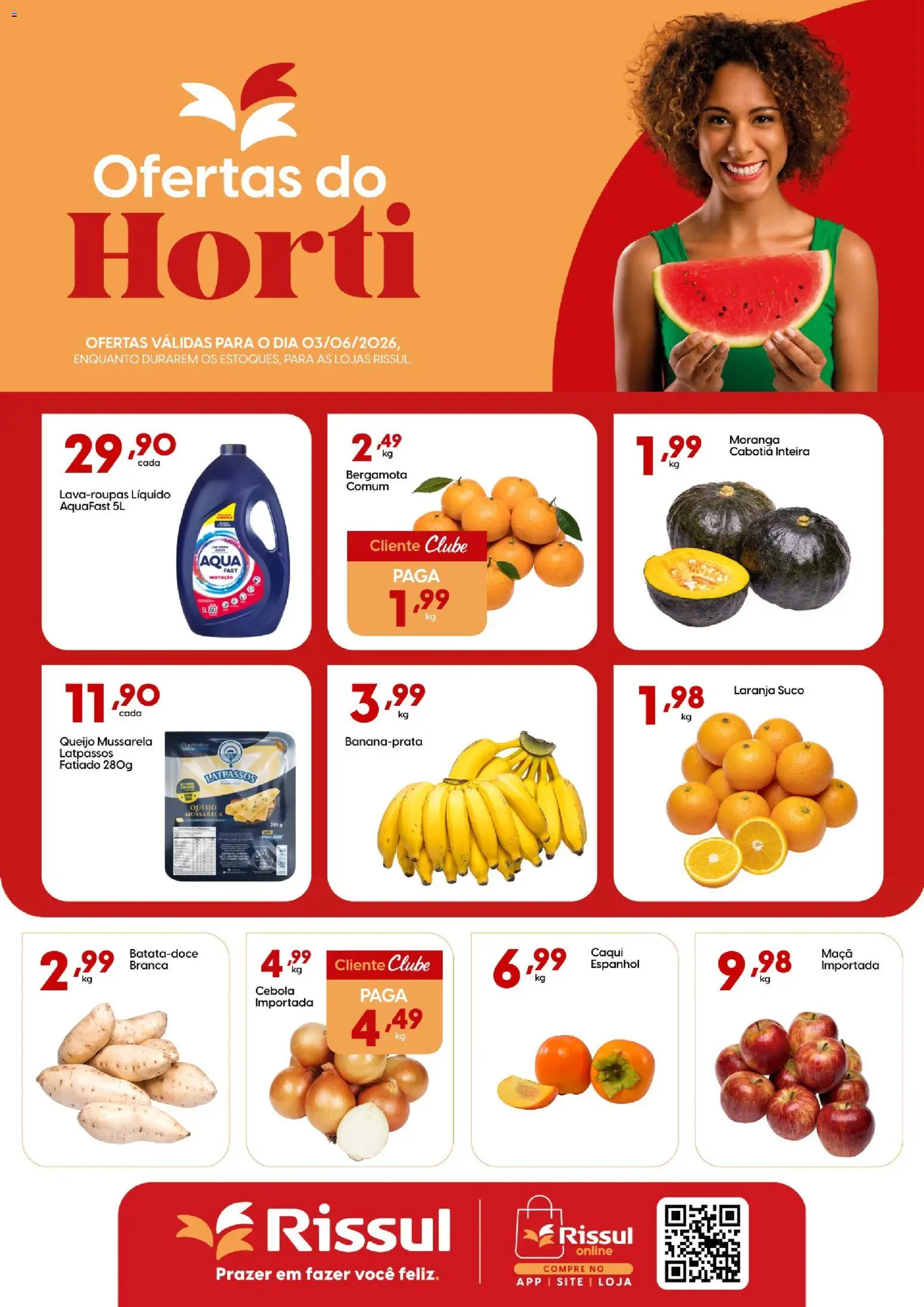 Pré-Visualização do folheto "Rissul ofertas Quarta do Horti" da loja Rissul válido a partir de 03/06/2026
