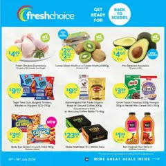 Preview of catalogue FreshChoice catalogue from shop FreshChoice valid 13 Jul 2026