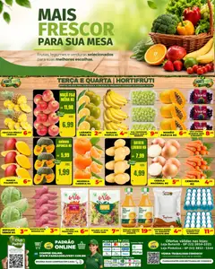 Pré-Visualização do folheto "Supermercado Padrão ofertas Hortifruti" da loja Supermercado Padrão válido a partir de 22/09/2026