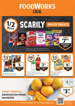 Preview of catalogue Foodworks catalogue Local QLD from shop Foodworks valid 28/10/2026