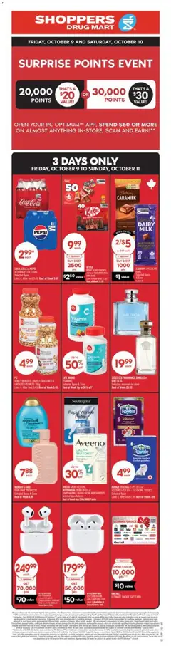 Preview of leaflet Shoppers weekly flyer / circulaire from shop Shoppers is valid from Oct 09, 2026