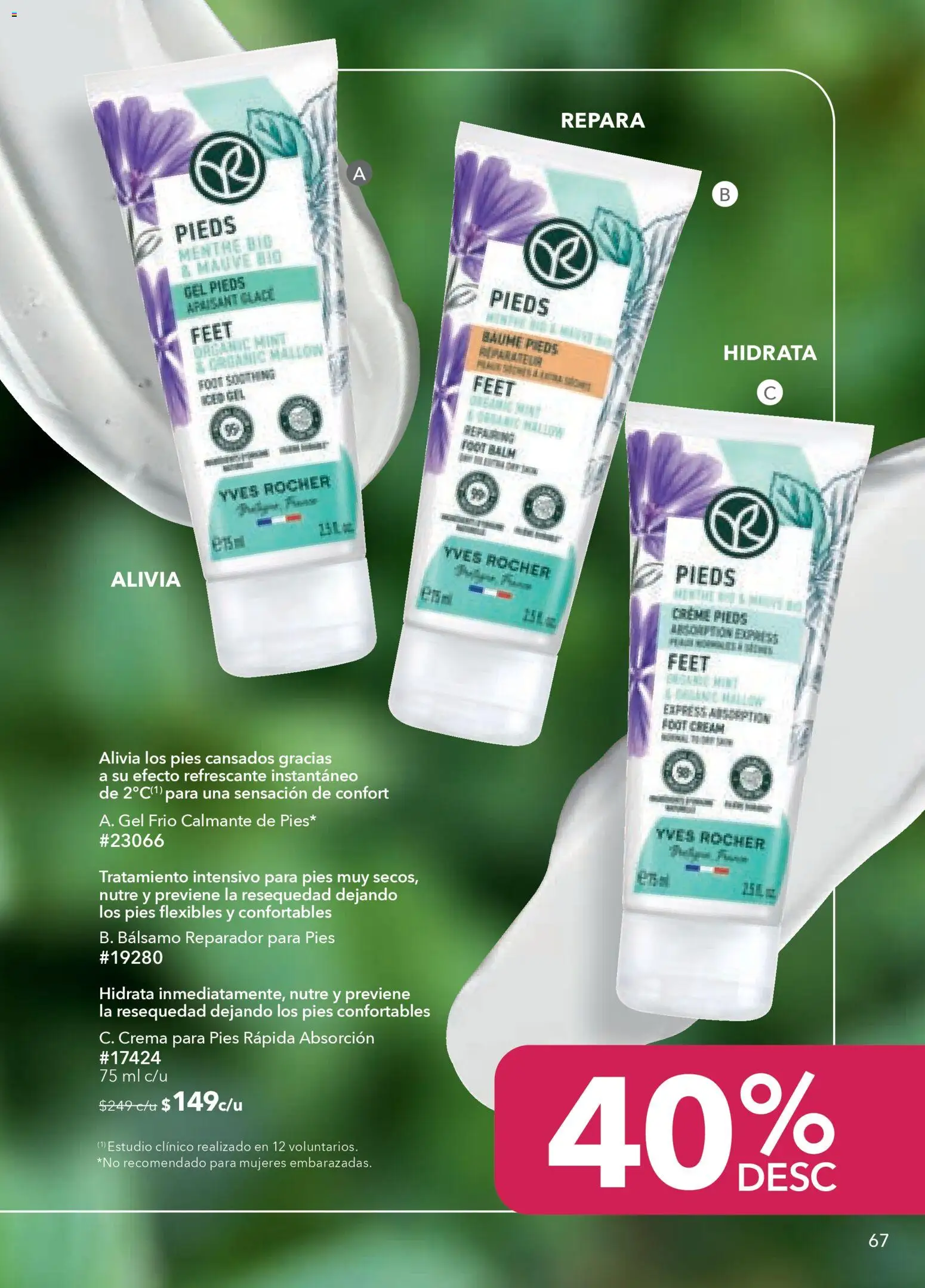 Vista previa las ofertas de la tienda Yves Rocher - Campaña 4 2026 desde el 03/03/2026 - Crema, Bálsamo