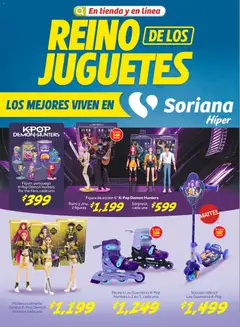 Vista previa las ofertas de la tienda Soriana - Soriana folleto Reino de los Juguetes desde el 15/10/2026 