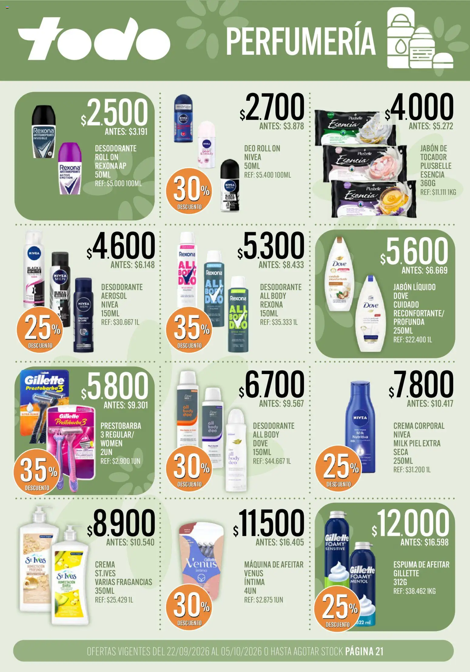Vista previa del folleto de la tienda Supermercados TODO válido desde el 22/09/2026 