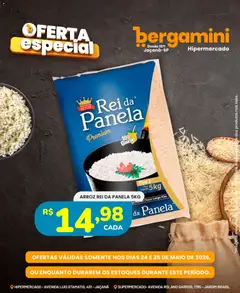 Pré-Visualização do folheto "Supermercado Bergamini - Ofertas da semana" da loja Supermercado Bergamini válido a partir de 24/05/2026