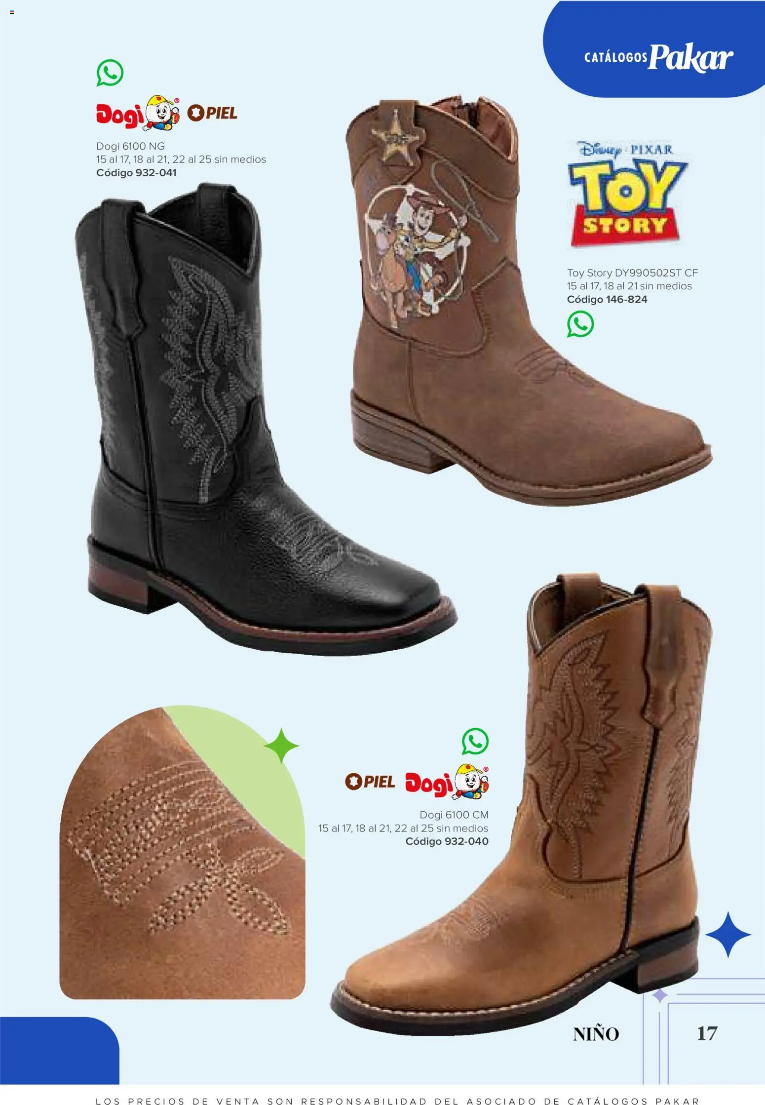 Vista previa las ofertas de la tienda SC Pakar - SC Pakar catálogo Niño desde el 31/07/2026 