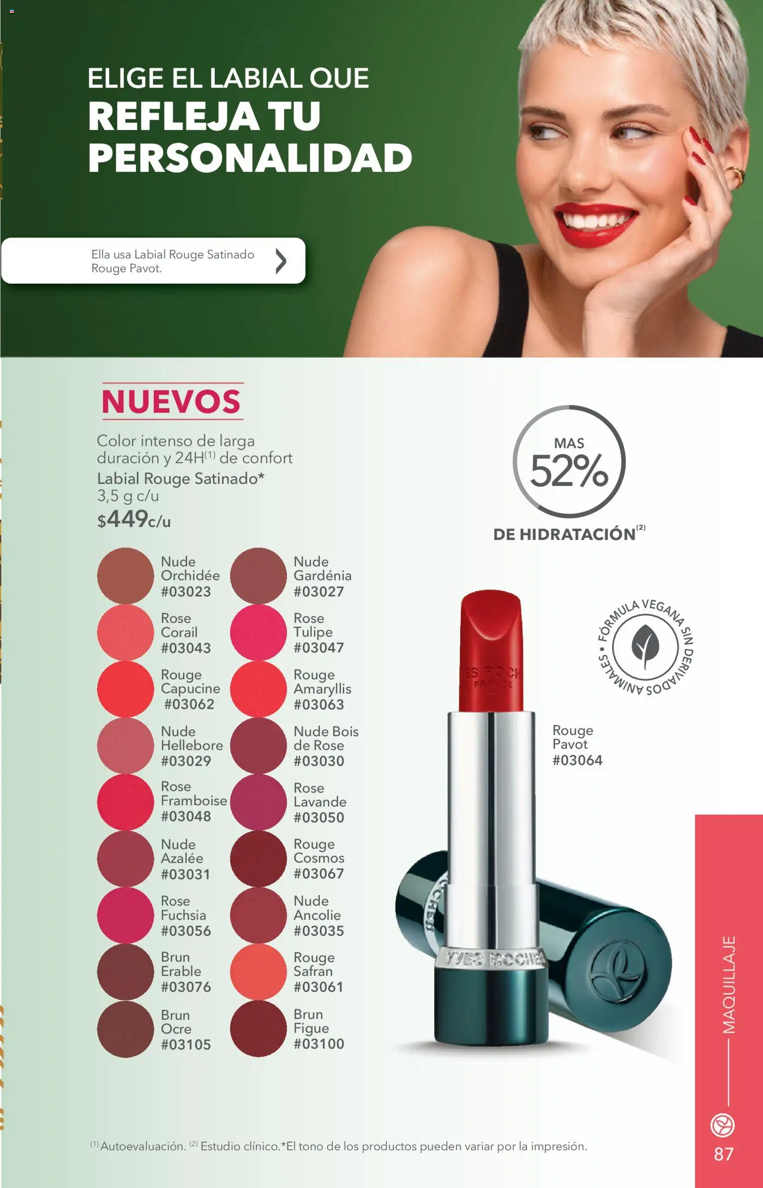 Vista previa las ofertas de la tienda Yves Rocher - Yves Rocher campaña 15 2026 desde el 27/10/2026 