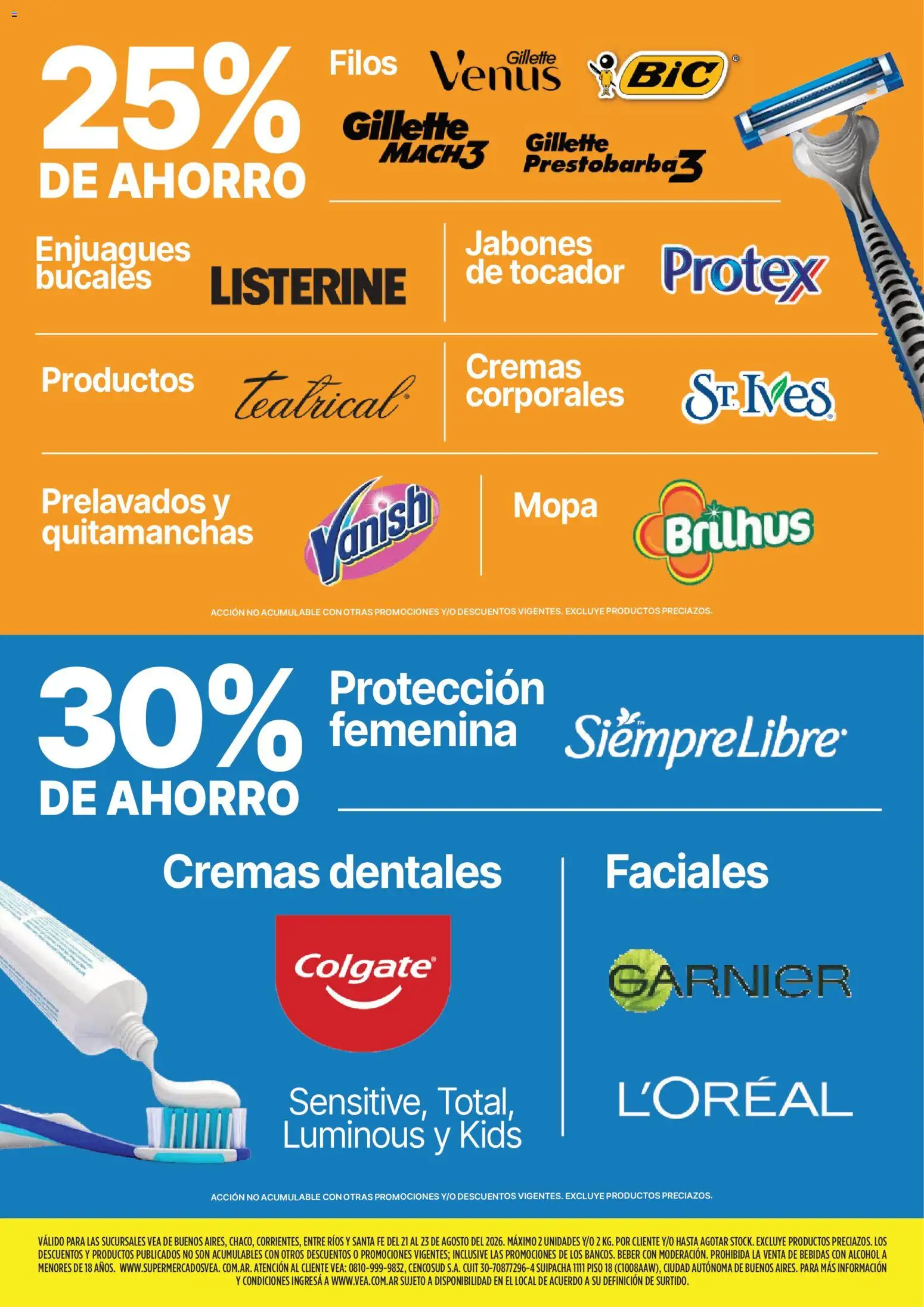 Vista previa del folleto de la tienda Vea válido desde el 21/08/2026 