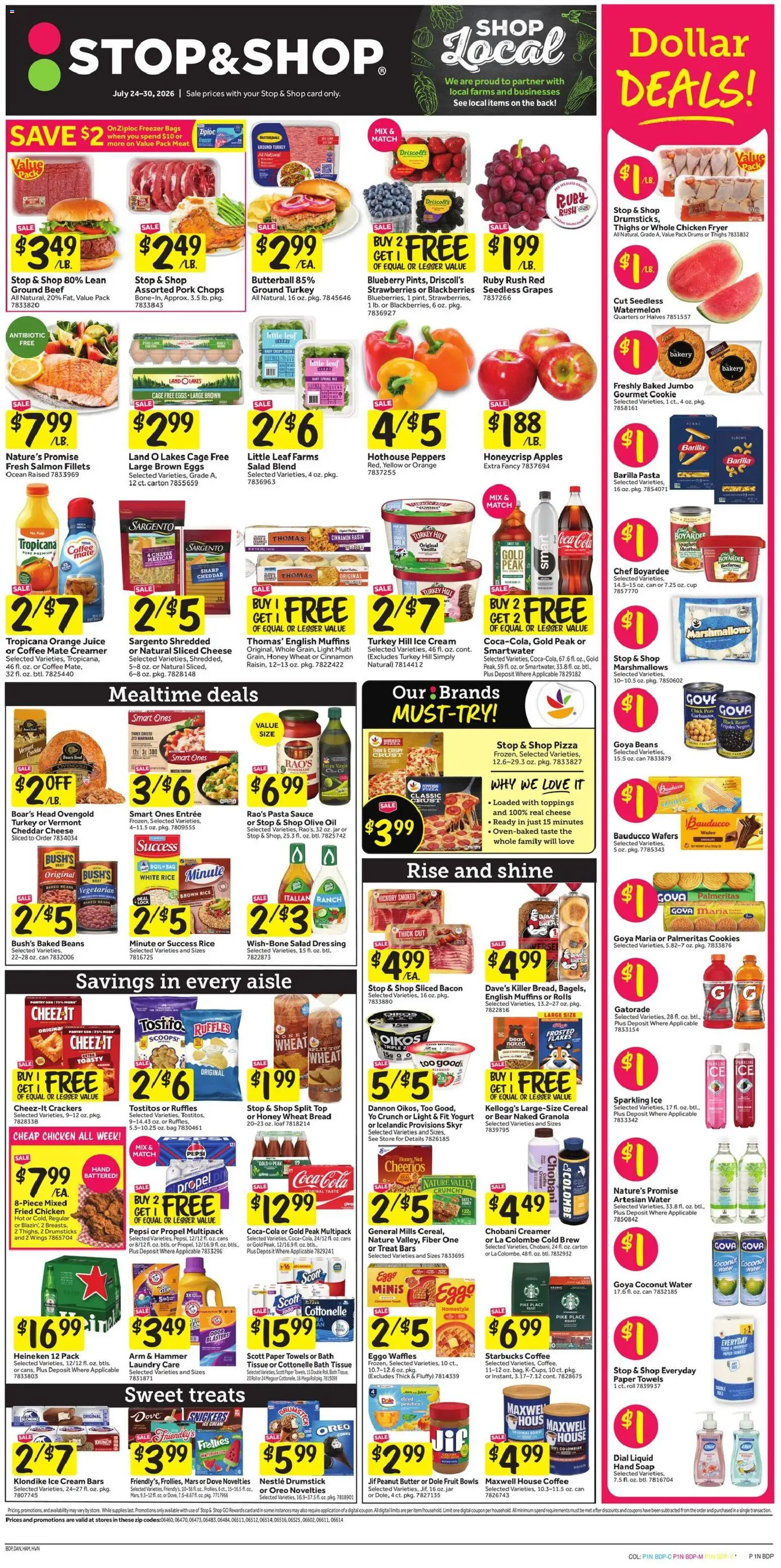 Ad Preview of Stop & Shop Stop & Shop Weekly Circular - CT from 07/24/2026