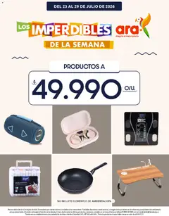  Vista previa del prospecto Ara Los imperdibles del almacen Ara válida del 23/07/2026 al 29/07/2026