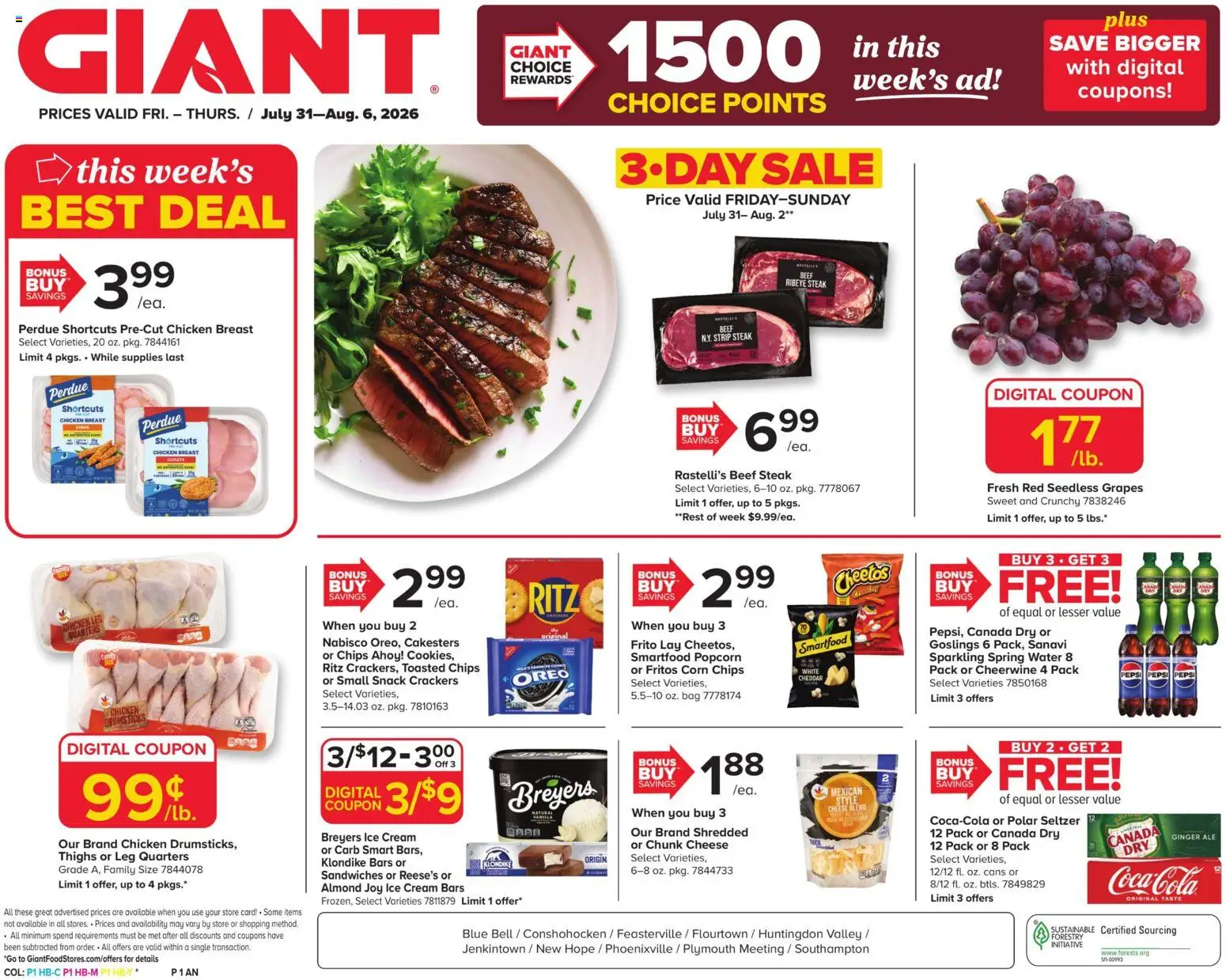 Ad Preview of Giant Giant Weekly Ad from 07/31/2026
