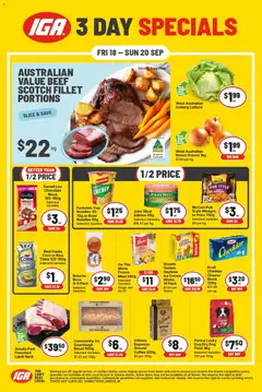 Preview of catalogue IGA catalogue Northbridge from shop IGA valid 18/09/2026