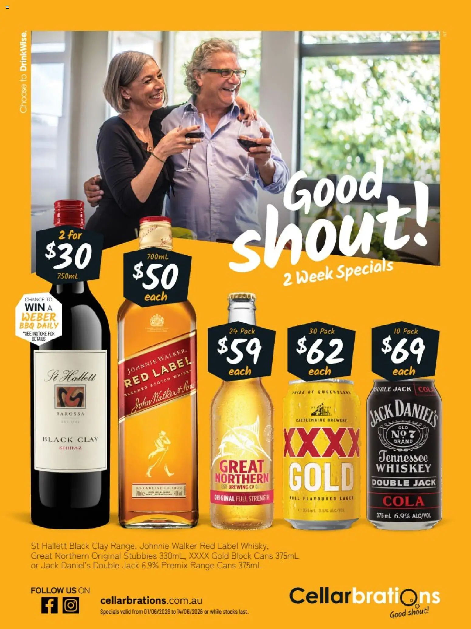 Preview of catalogue Cellarbrations catalogue NT from shop Cellarbrations valid 01/06/2026