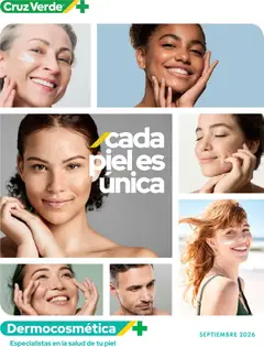 Folleto de la tienda Cruz Verde válido desde el 31.08.2026 