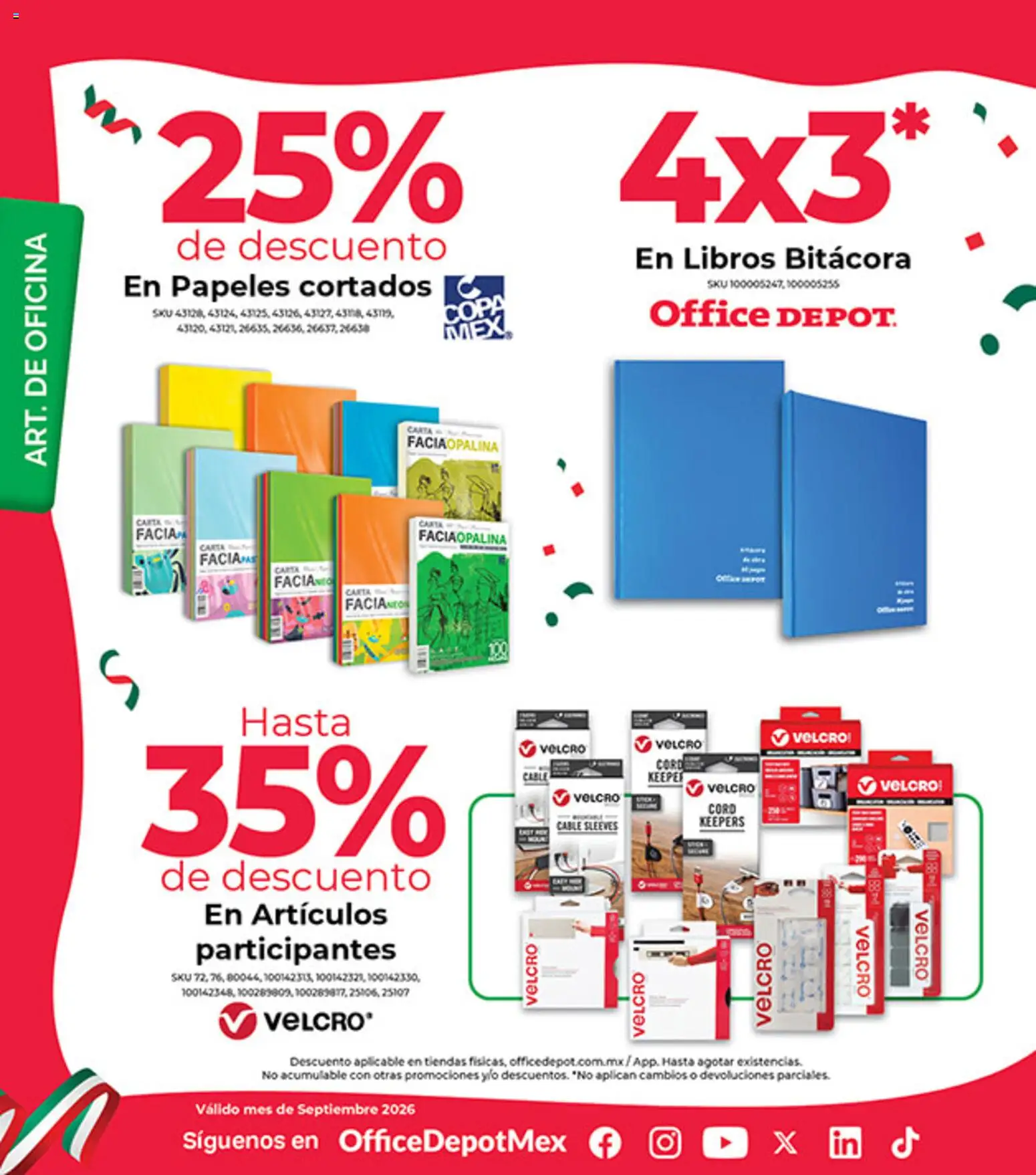 Vista previa las ofertas de la tienda Office Depot - Office Depot catálogo desde el 01/09/2026 