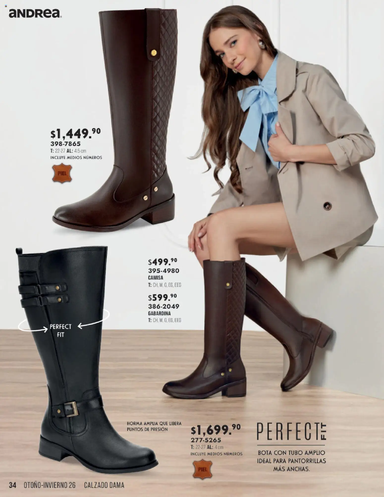 Vista previa las ofertas de la tienda Andrea - Andrea catálogo Otoño Invierno desde el 23/08/2026 