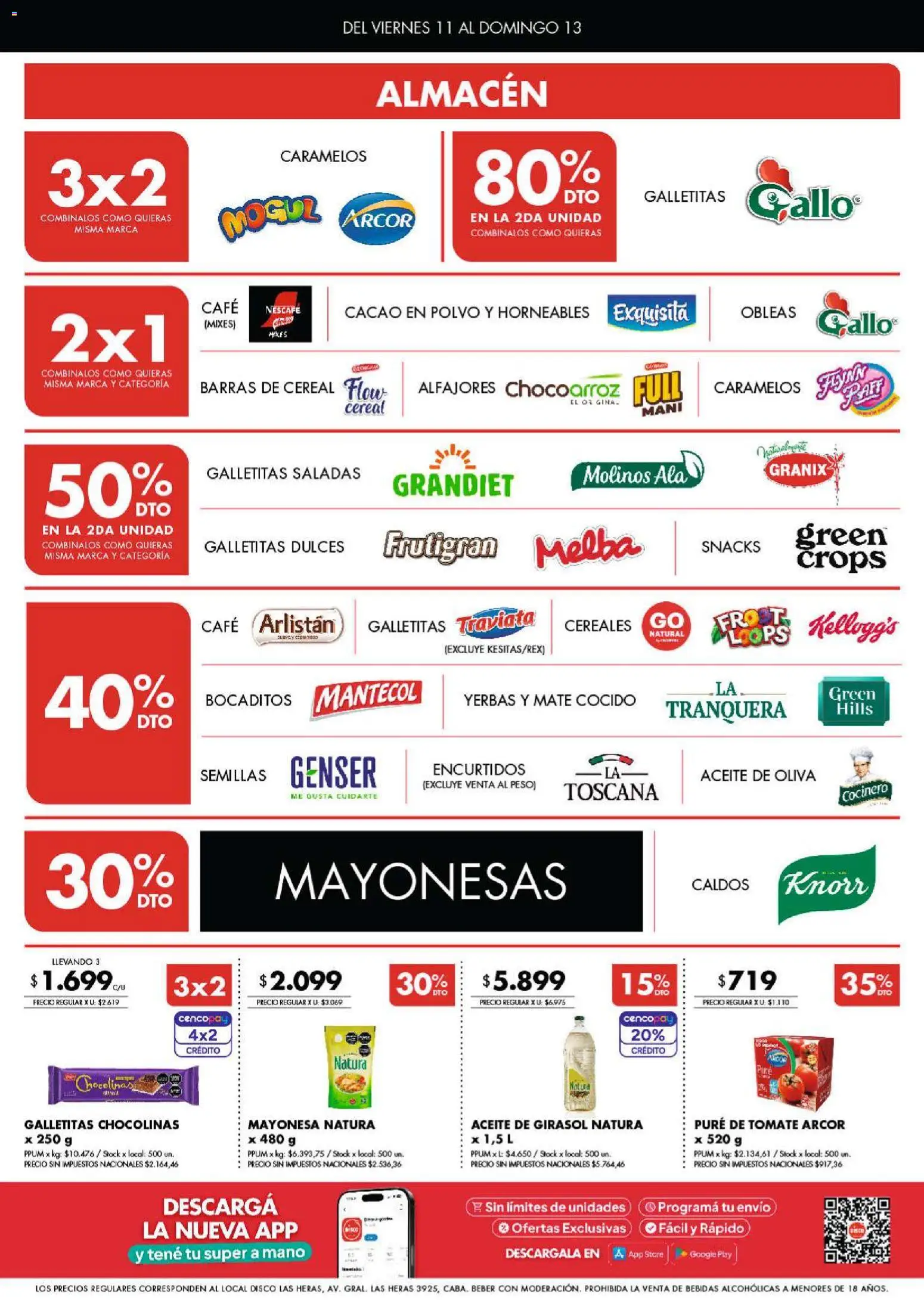 Vista previa del folleto de la tienda Disco válido desde el 11/09/2026 