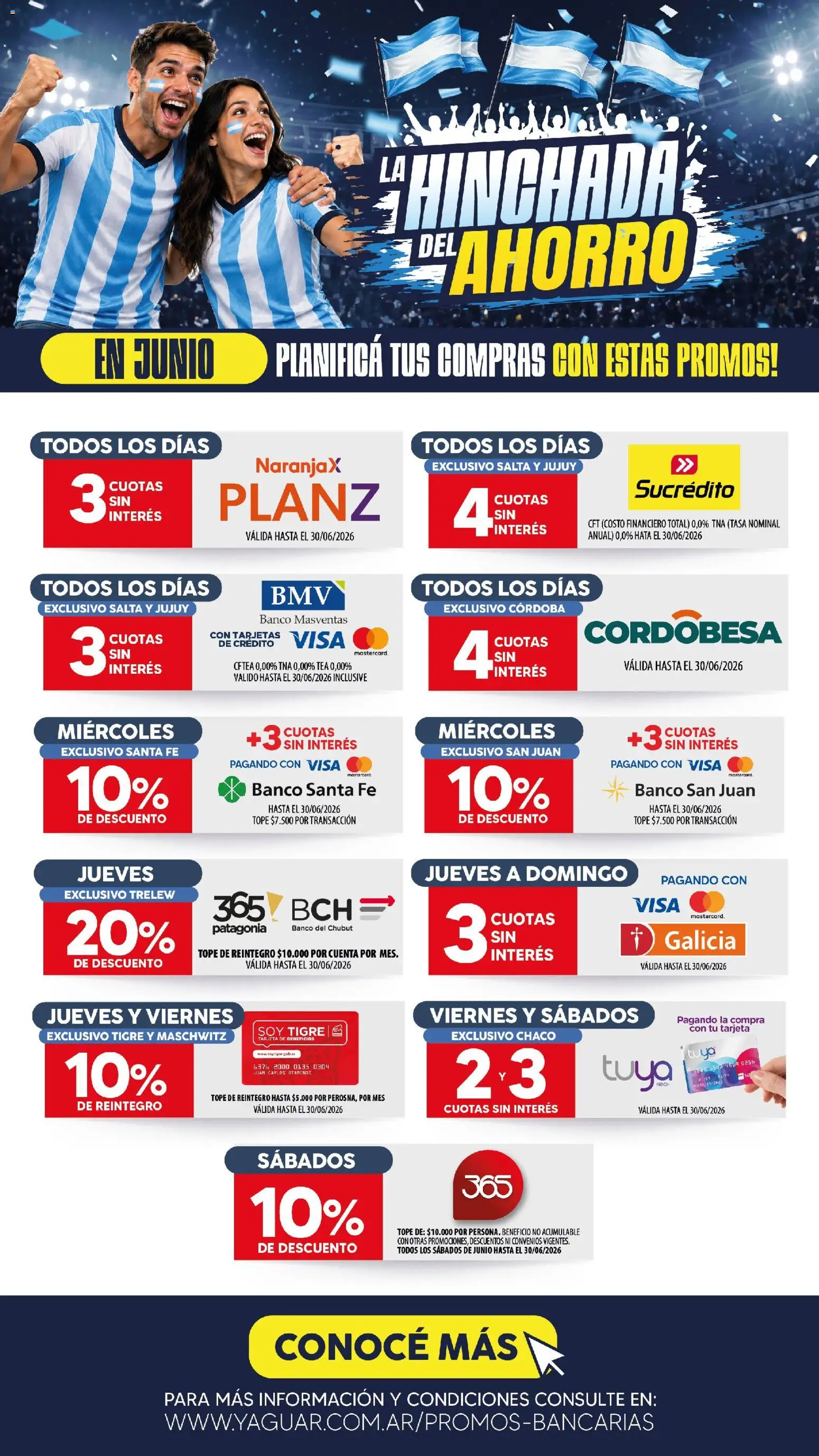 Vista previa del folleto de la tienda Yaguar válido desde el 01/06/2026 