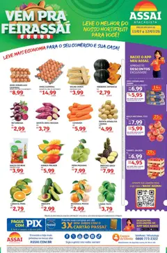 Pré-Visualização do folheto "Assaí Atacadista ofertas - PR" da loja Assaí Atacadista válido a partir de 11/07/2026
