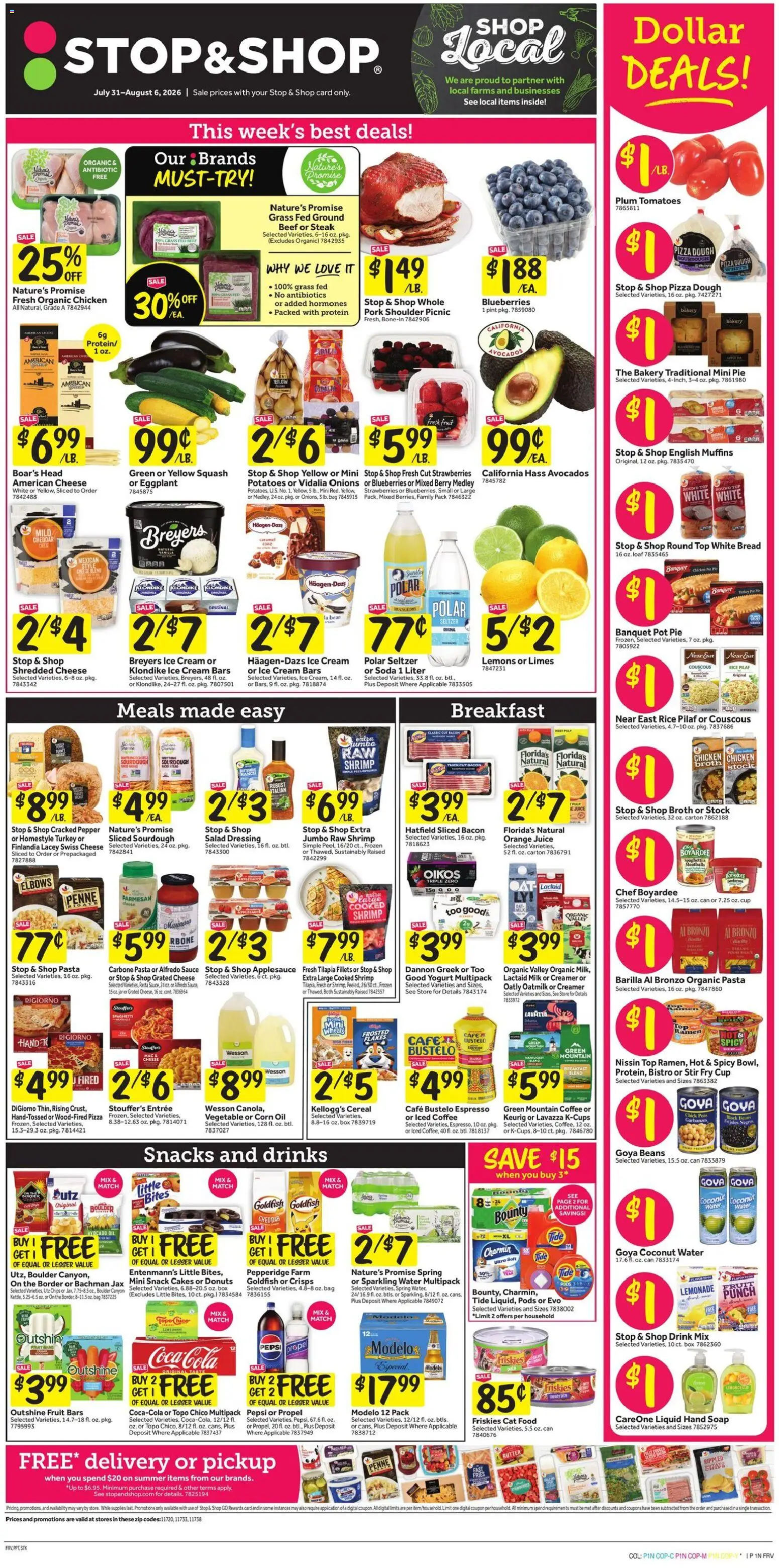 Ad Preview of Stop & Shop Stop & Shop Weekly Ad from 07/31/2026