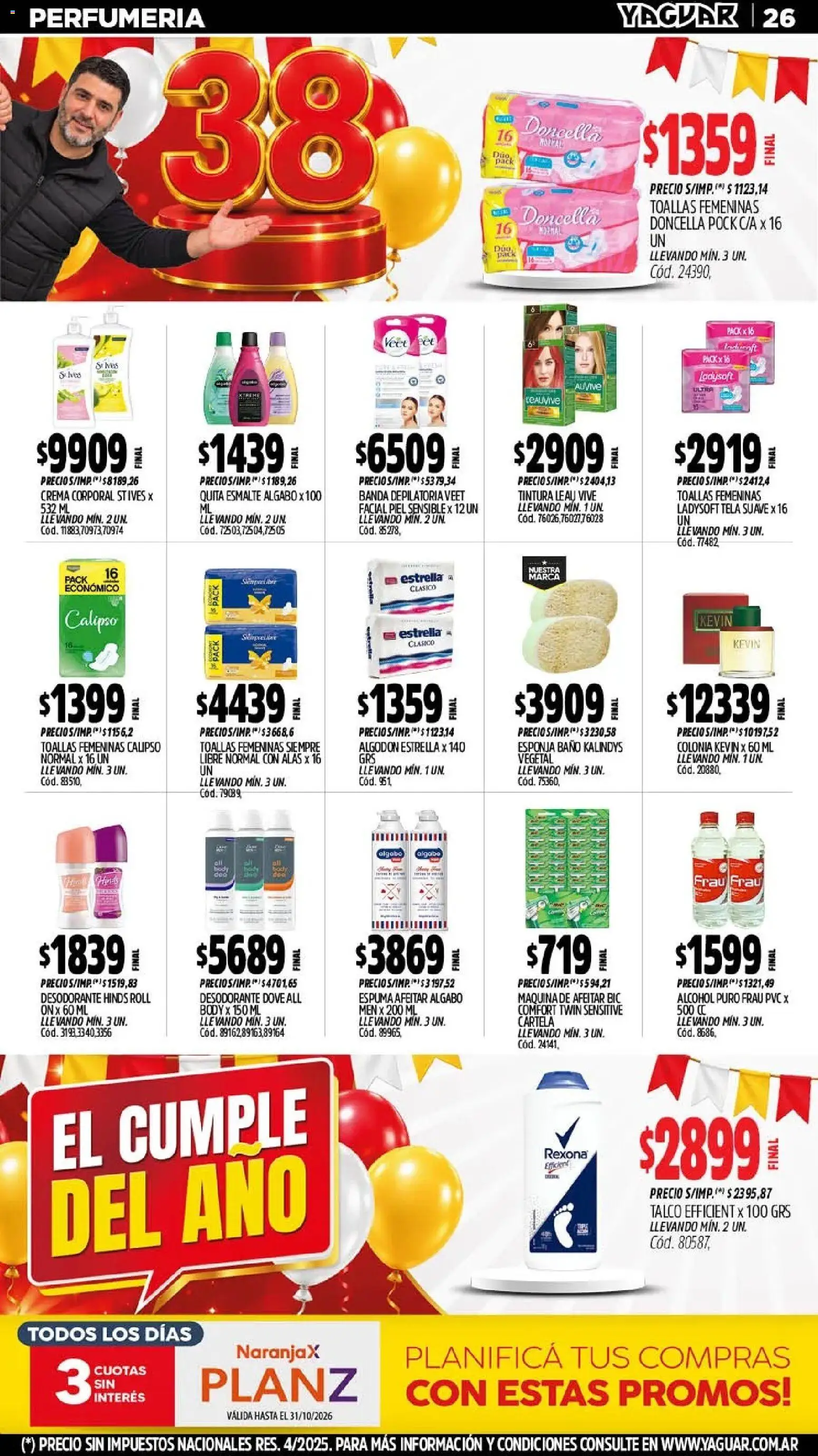 Vista previa del folleto de la tienda Yaguar válido desde el 05/10/2026 