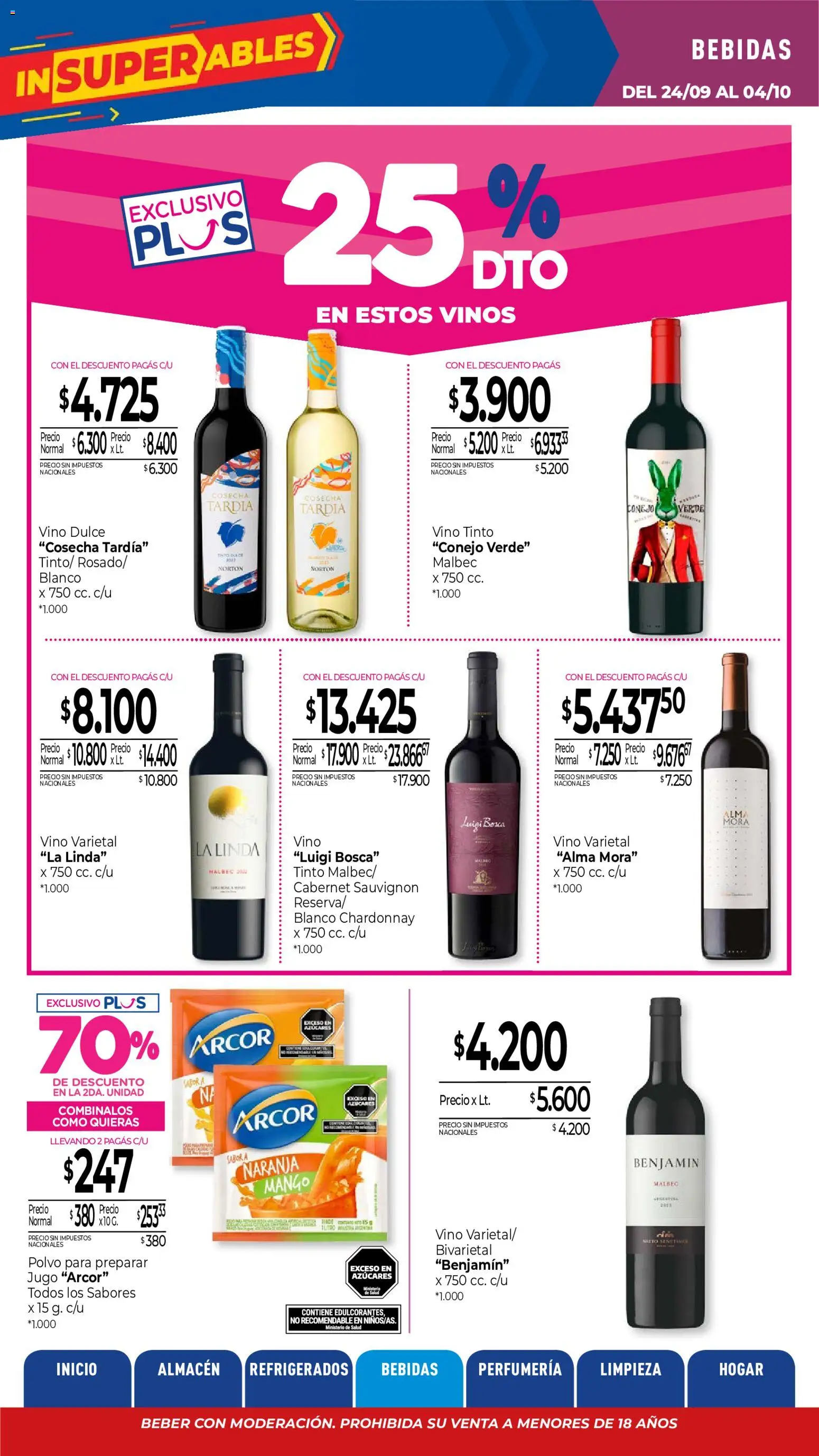 Vista previa del folleto de la tienda La Anonima válido desde el 24/09/2026 