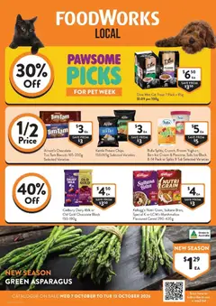 Preview of catalogue Foodworks catalogue Local NSW from shop Foodworks valid 07/10/2026