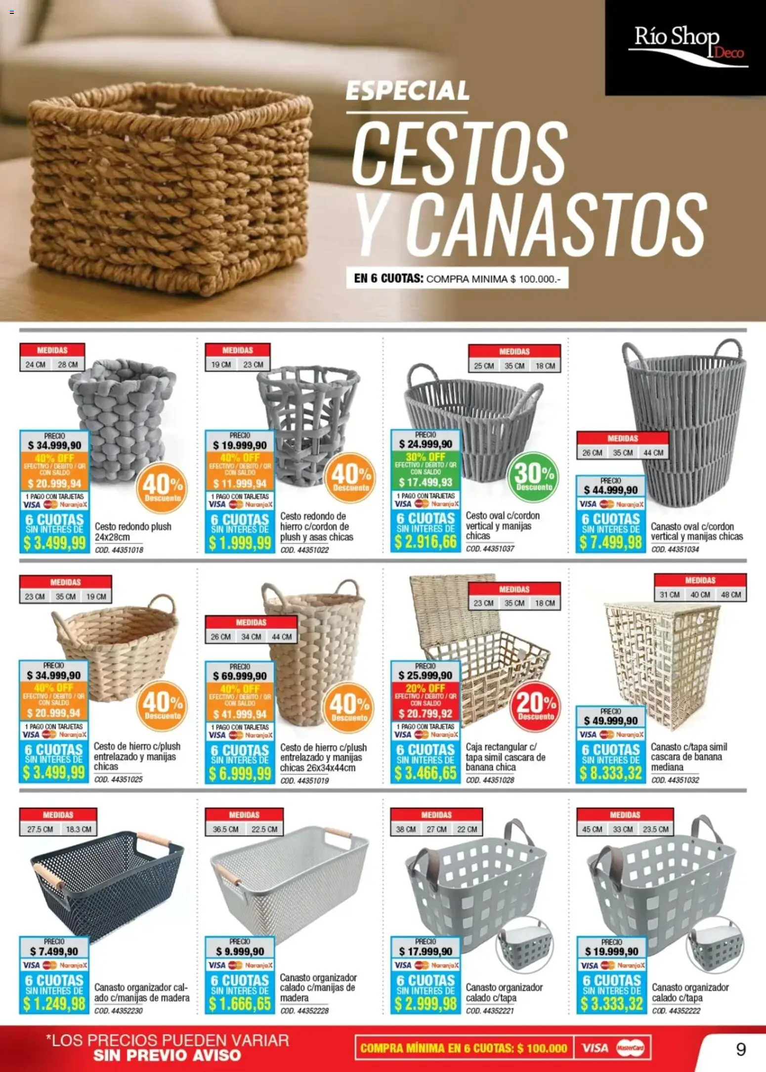 Vista previa del folleto de la tienda Río Shop Deco válido desde el 12/10/2026 
