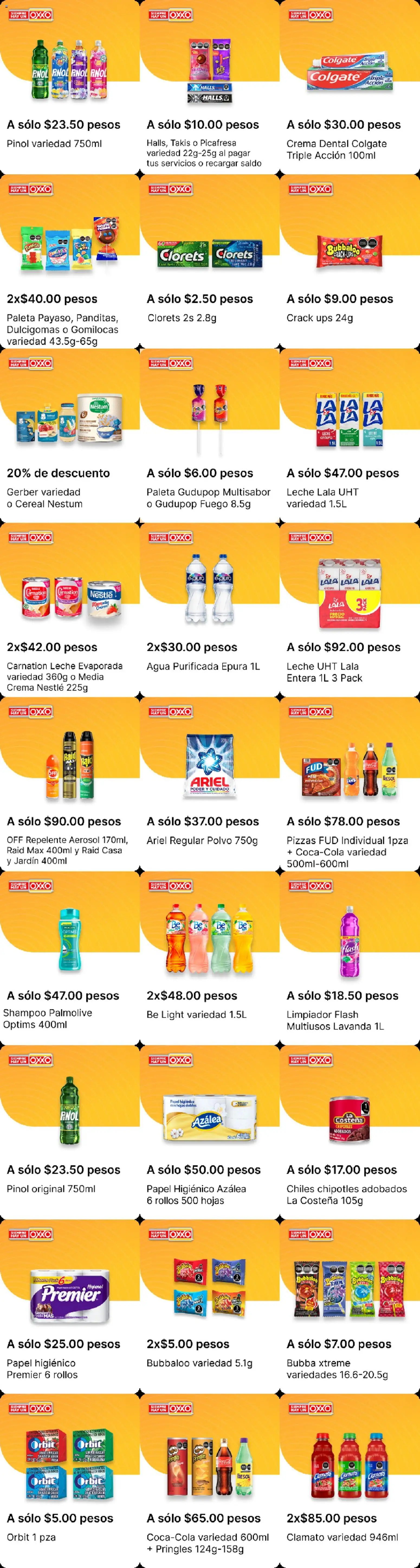 Vista previa las ofertas de la tienda OXXO - OXXO folleto desde el 24/09/2026 