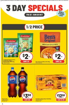 Preview of catalogue IGA 3 Day Specials NSW from shop IGA valid 23/10/2026