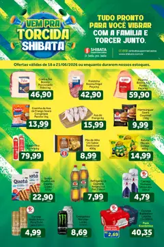 Pré-Visualização do folheto "Shibata ofertas Copa do Mundo" da loja Shibata válido a partir de 18/06/2026