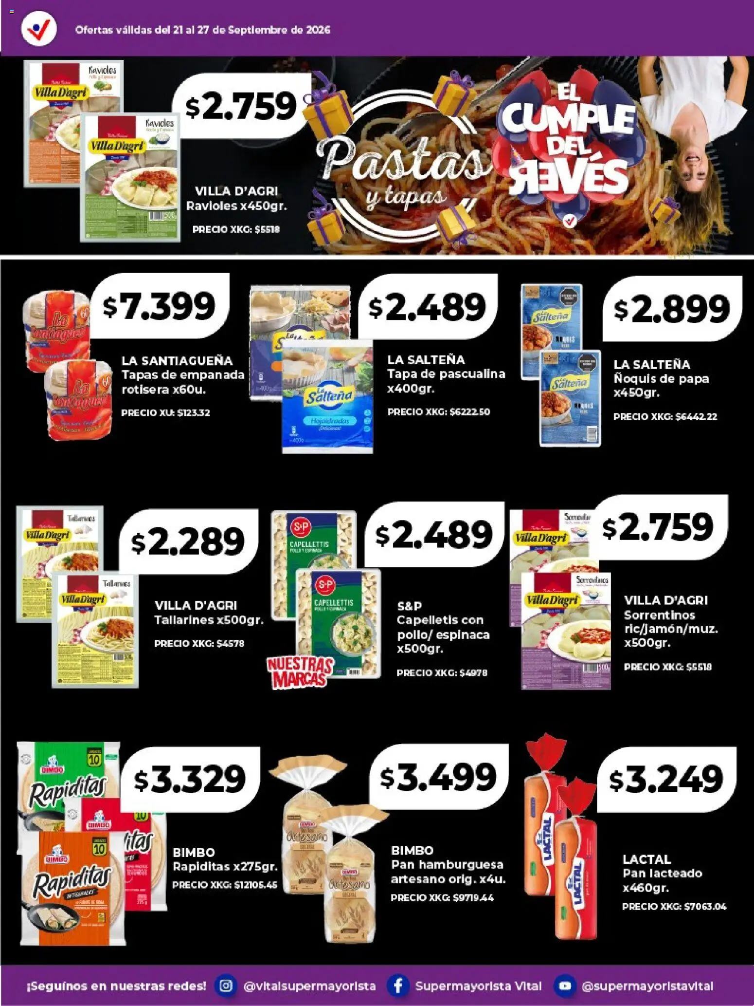 Vista previa del folleto de la tienda Vital válido desde el 21/09/2026 