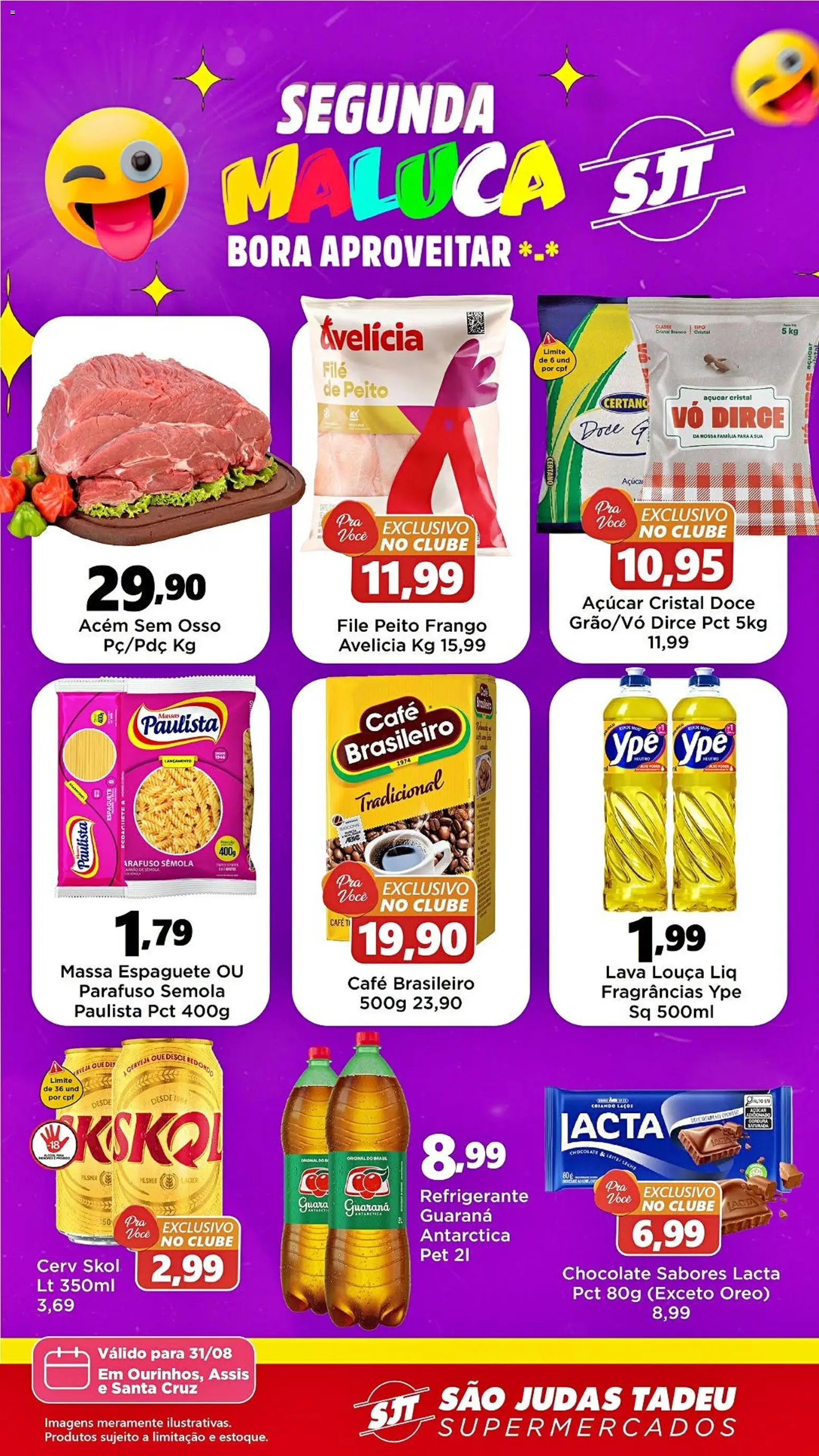 Pré-Visualização do folheto "São Judas Tadeu - Ofertas da semana" da loja São Judas Tadeu válido a partir de 31/08/2026