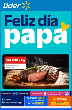 Folleto de la tienda Lider válido desde el 21.06.2026 