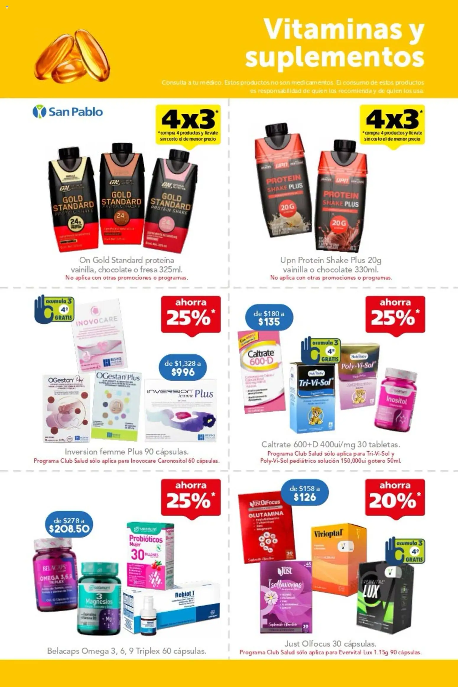 Vista previa las ofertas de la tienda Farmacia San Pablo - Farmacia San Pablo catálogo desde el 18/10/2026 