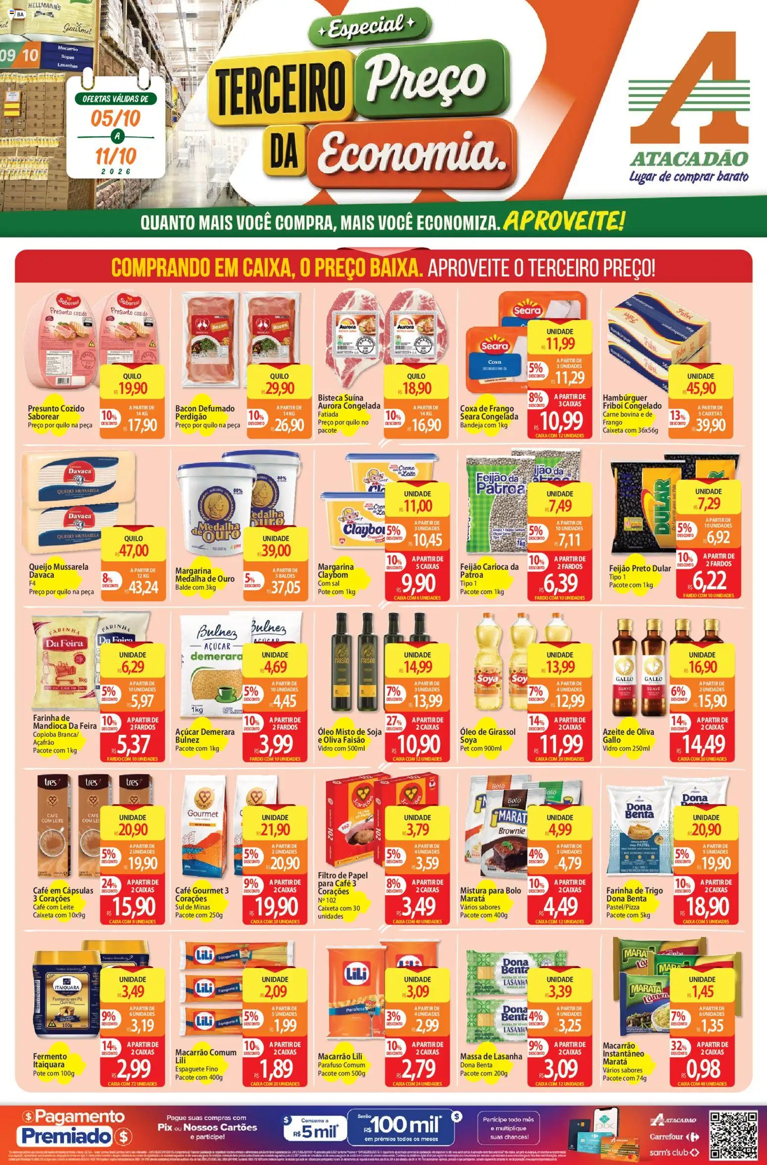 Pré-Visualização do folheto "Atacadão ofertas - BA" da loja Atacadão válido a partir de 05/10/2026