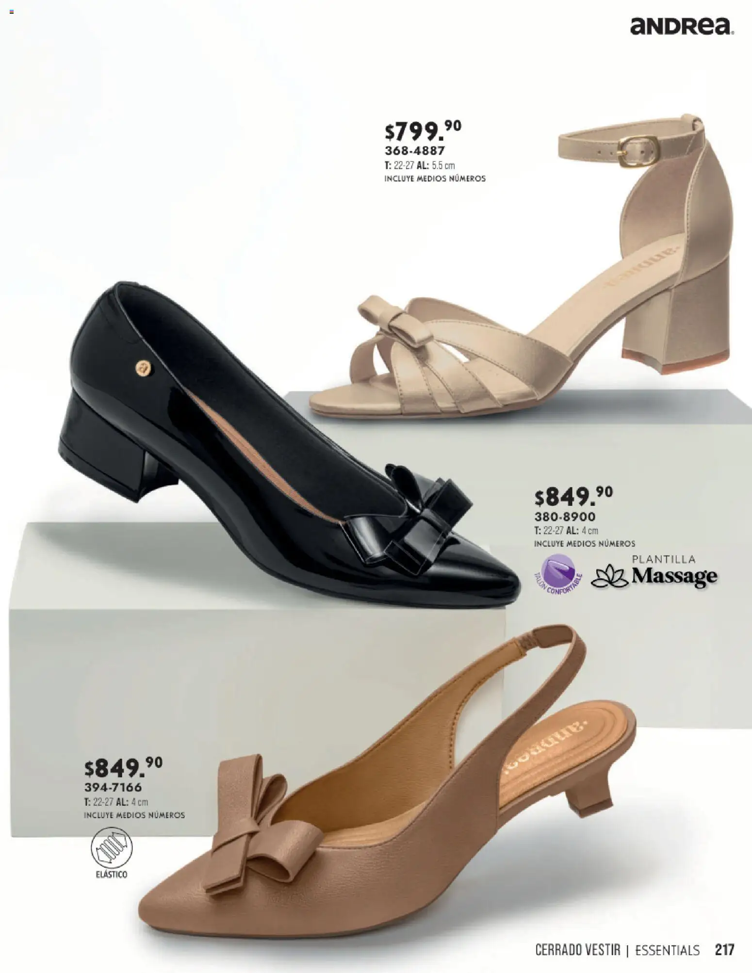 Vista previa las ofertas de la tienda Andrea - Andrea catálogo Otoño Invierno desde el 23/08/2026 